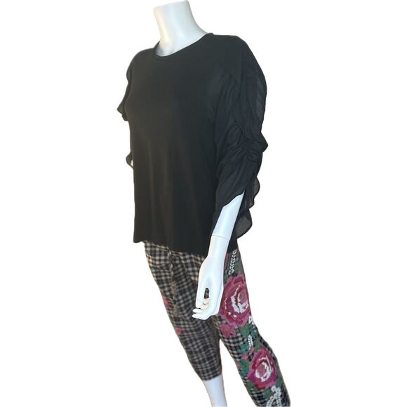 Kobi Halperin Flounce Blouson Sleeve Top - Picture 2 of 8